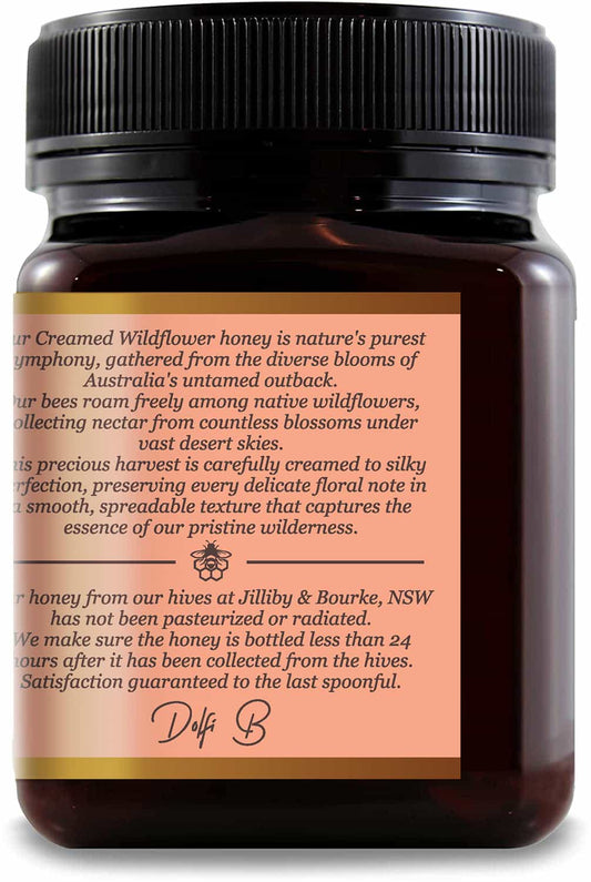 Wildflower Creamed Honey front