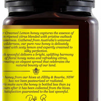 Lemon Infused Creamed Honey detail