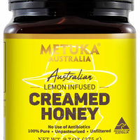 Lemon Infused Creamed Honey front