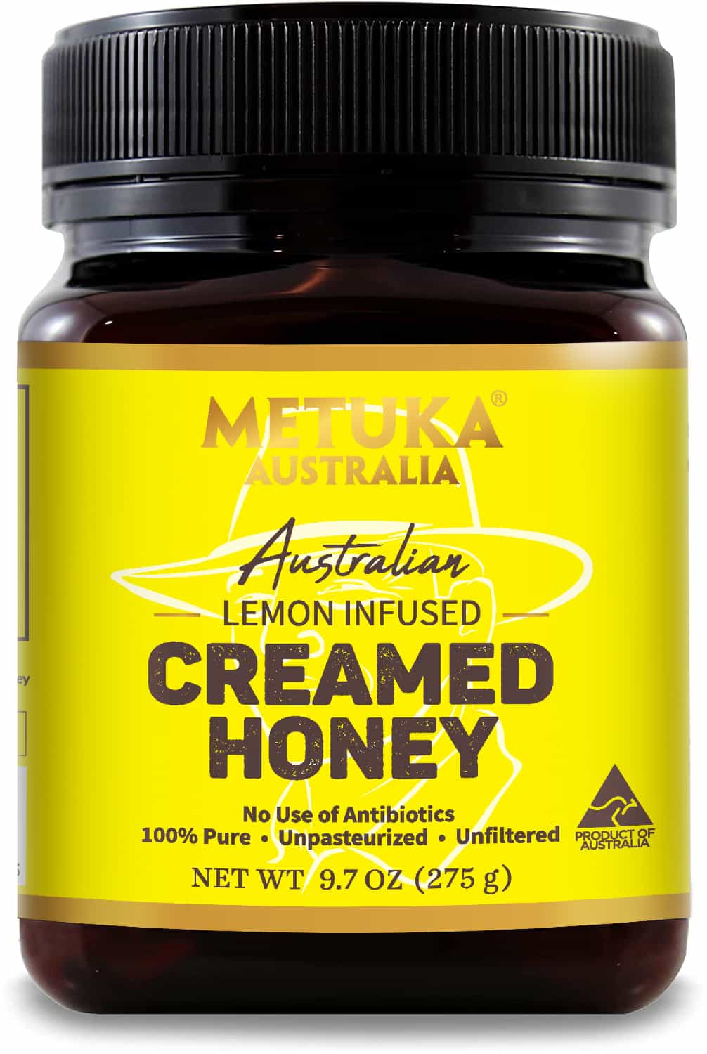 Lemon Infused Creamed Honey front