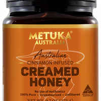 Cinnamon Infused Creamed Honey front