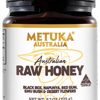 Raw Outback Eucalyptus Honey front